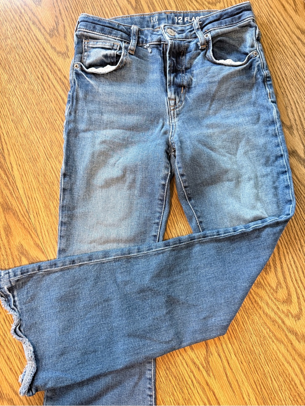 GAP Size 12 Blue Denim Jeans